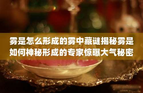 雾是怎么形成的雾中藏谜揭秘雾是如何神秘形成的专家惊曝大气秘密