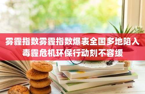 雾霾指数雾霾指数爆表全国多地陷入毒霾危机环保行动刻不容缓