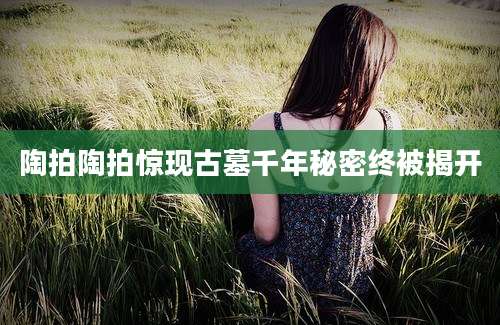 陶拍陶拍惊现古墓千年秘密终被揭开