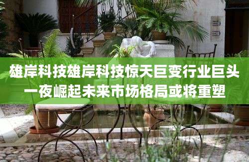 雄岸科技雄岸科技惊天巨变行业巨头一夜崛起未来市场格局或将重塑