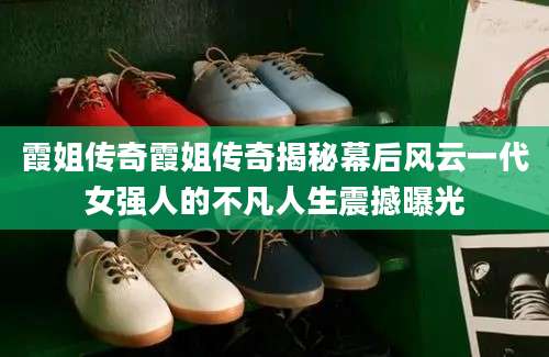 霞姐传奇霞姐传奇揭秘幕后风云一代女强人的不凡人生震撼曝光